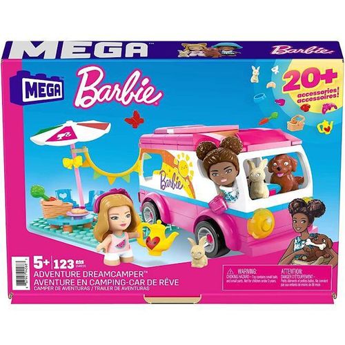 Boneca Mega Construx - Barbie Trailer de Aventura MATTEL