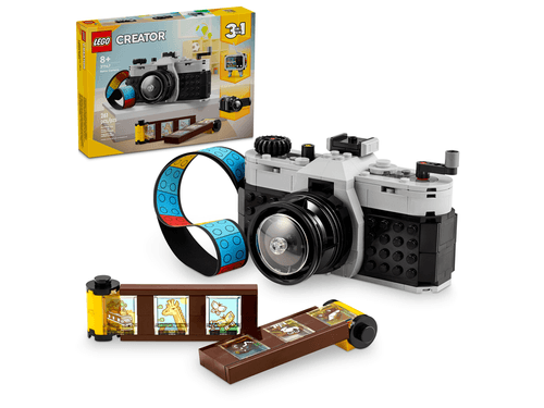 Blocos de Montar - Creator 3 em 1 - Camera Retro LEGO DO BRASIL