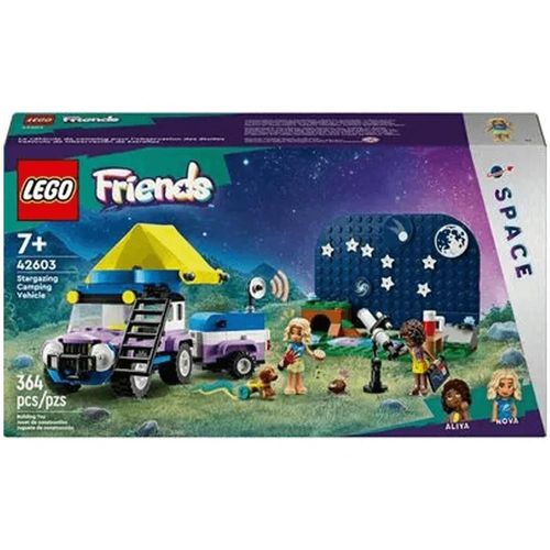 Blocos de Montar - Lego Friends - Veiculo de Acampamento e Observacao Astronomica LEGO DO BRASIL