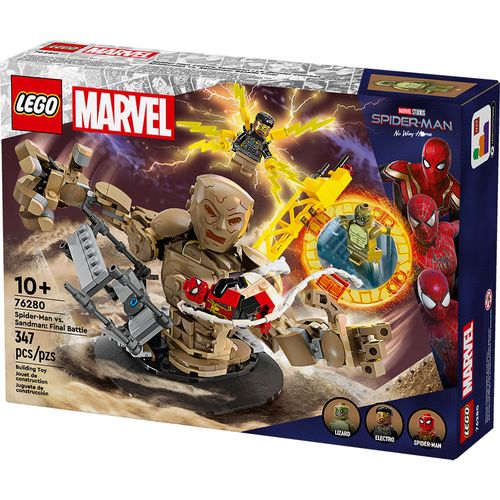 Blocos de Montar- Marvel - Spider-Man Vs Sandman A Batalha Final - LEGO DO BRASIL LEGO DO BRASIL
