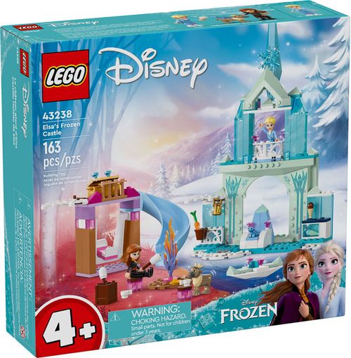 Blocos de Montar - Castelo Gelado da Elsa LEGO DO BRASIL