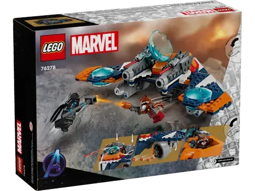 Blocos de Montar - Warbird do Rocket vs Ronan LEGO DO BRASIL