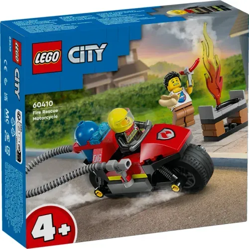 Blocos de Montar - LEGO City - Motocicleta dos Bombeiros LEGO DO BRASIL