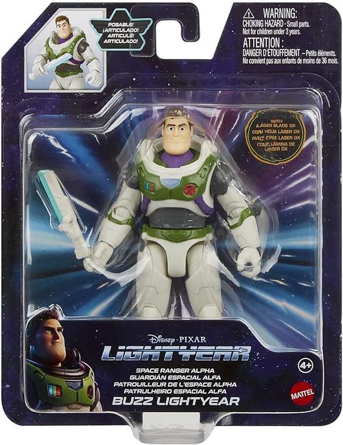 Boneco - Lightyear Core Scale - Patrulheiro Espacial Alfa - Buzz Lightyear MATTEL
