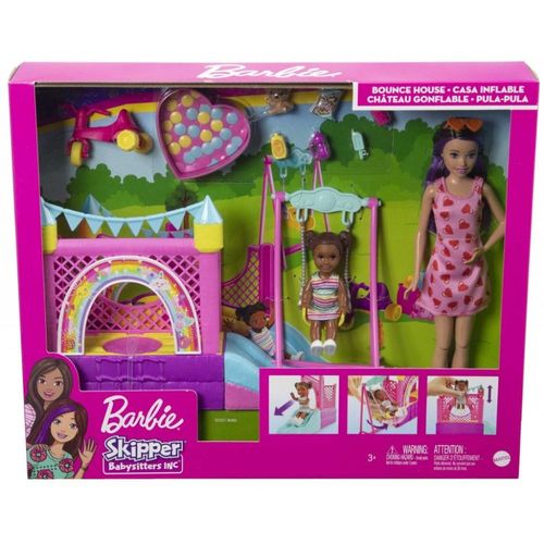 Boneca Barbie Skipper - Parquinho de Diversoes - Babysitters MATTEL