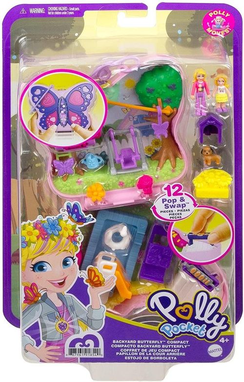 Casa na Arvore - Compacto Jardim da Borboleta - Polly Pocket MATTEL