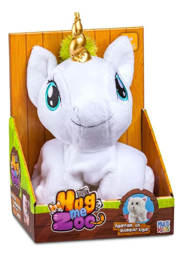 Pelucia - HugmeZoo Unicornio MULTIKIDS