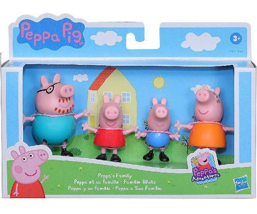 Bonecos Peppa Pig - Peppa e sua Familia HASBRO