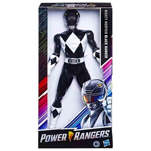 Boneco Power Rangers - Mighty Morphin Ranger Preto HASBRO