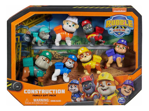Conjunto - Figuras Rubble e Crew SUNNY BRINQUEDOS