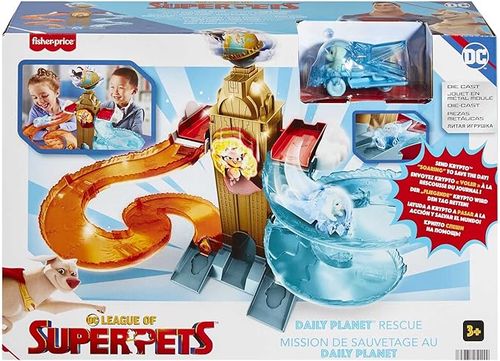 Pista - Fisher-Price Brinquedo DC League of Super Pets MATTEL