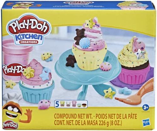 Massinha de Modelar - Play-Doh Kitchen Creations - Cupcakes Coloridos HASBRO