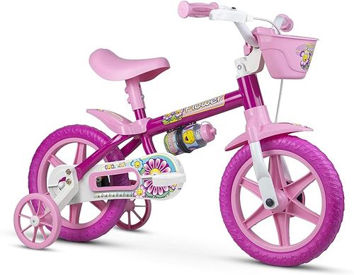 Bicicleta  ARO 12 Flower NATHOR INDUSTRIA E C