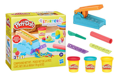 Massinha Play-doh - Starters Kit Inicial Fabrica Divertida HASBRO