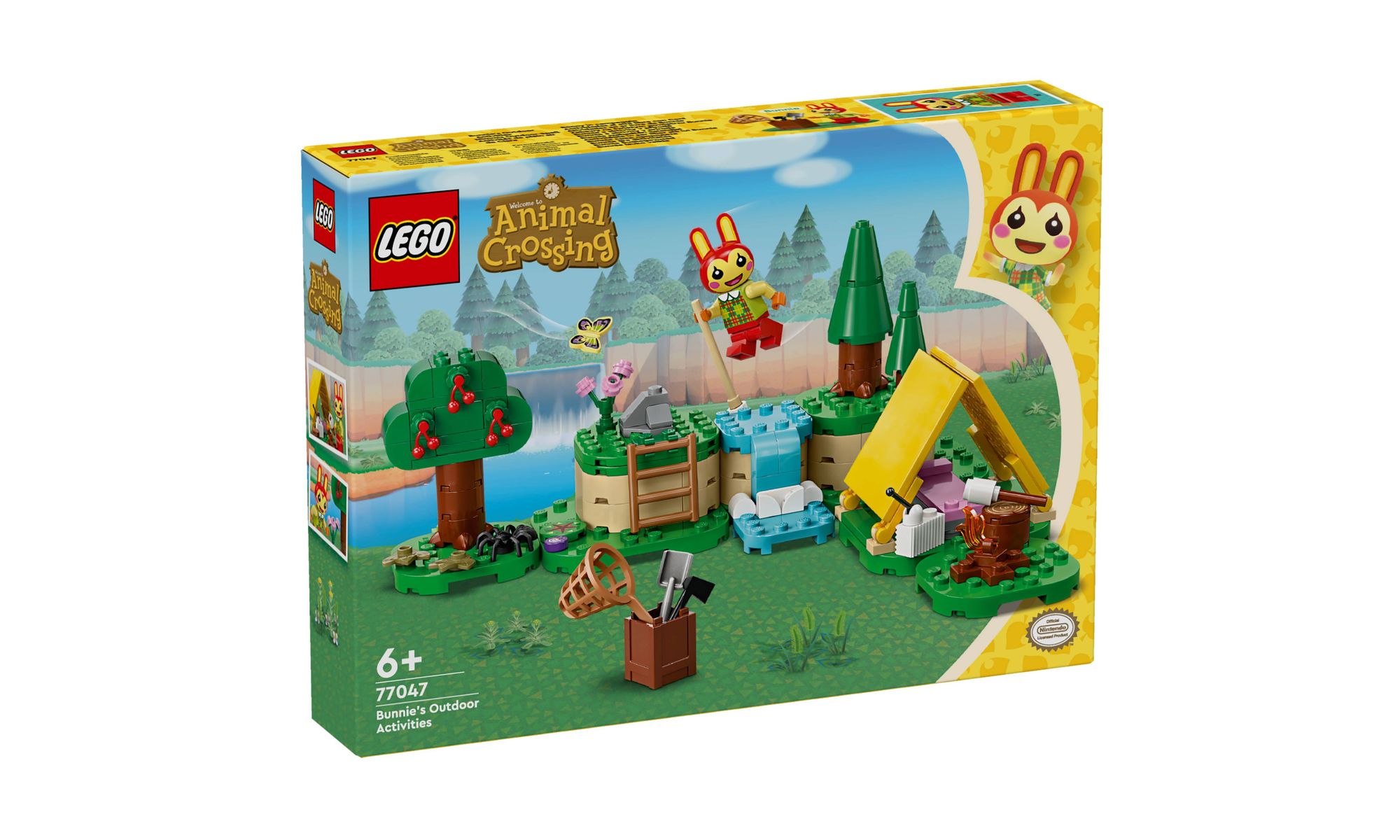 Animal Crossing Acampamento Da Bunnie - Lego 77047