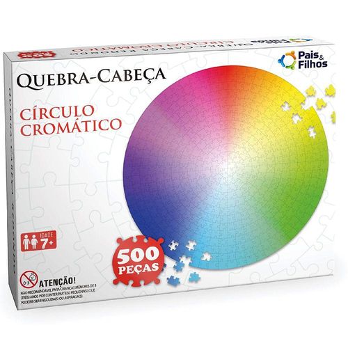 Quebra Cabeca - Redondo Circulo Cromatico GALA IBB