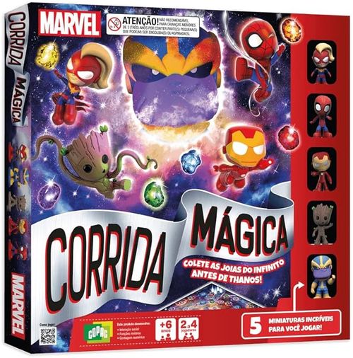 Jogo - Corrida Magica Marvel COPAG DA AMAZONIA