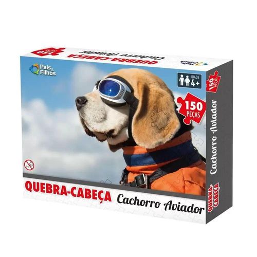 Quebra Cabeca - Cachorro Aviador GALA IBB