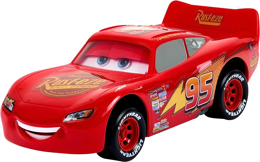 Carrinho com Movimento - Relampago Mcqueen - MATTEL