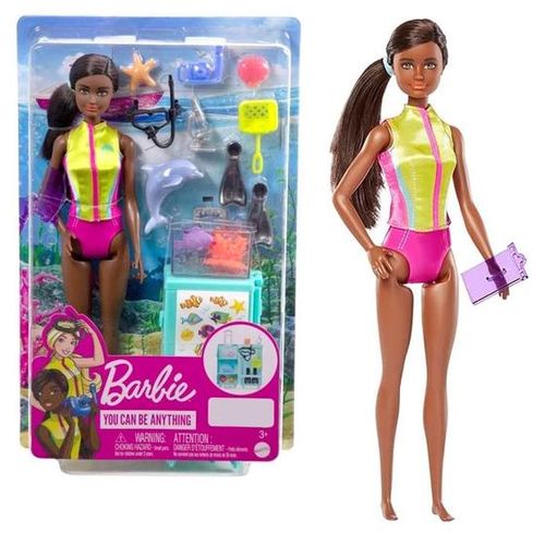Boneca Barbie -  Profissoes - Biologa Marinha MATTEL