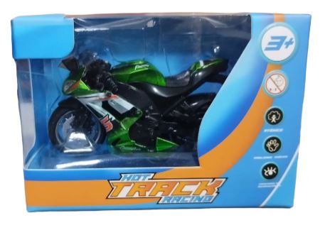 Moto - Metal Modelo Racing 5 - Verde TERRACO