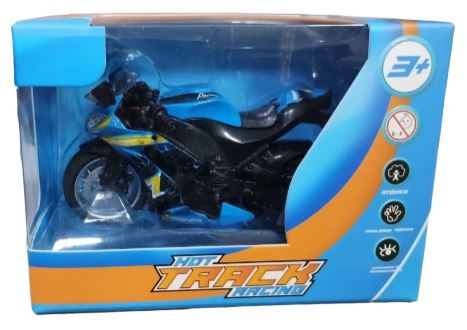 Moto - Metal Modelo Racing 5 Azul TERRACO