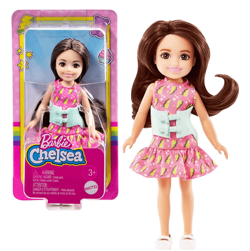 Boneca - Barbie - Familia Chelsea Club - Com Cinta Para Escoliose MATTEL