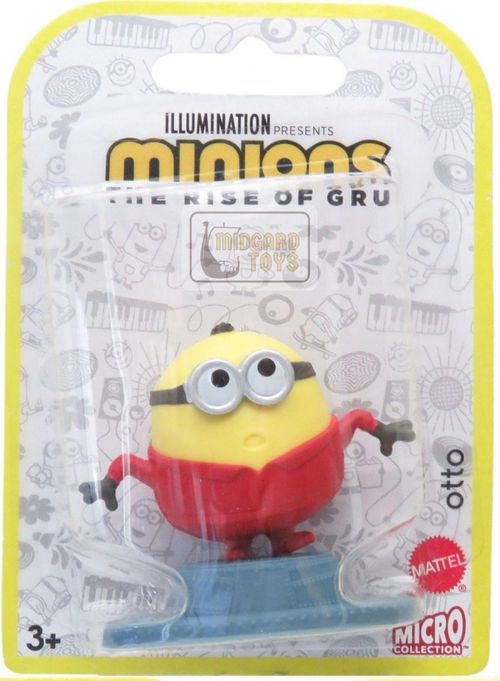Mini Figura - Minions Illumination - Otto - MATTEL