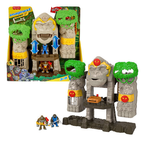 Conjunto de jogos - Imaginext World - Adventure Gorilla Fortress MATTEL