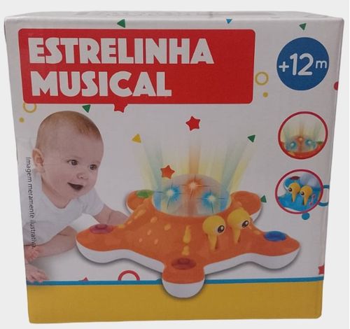 Estrelinha Musical - Bate e Volta - Luz e Som HONGYAO