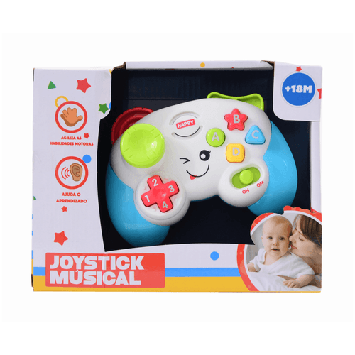 Joystick Musical - Controle Interativo Azul TERRACO