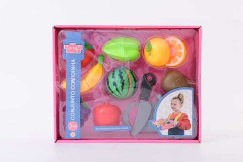 Conjunto Comidinha - Frutas Crec Crec - /Mini Little Girls Pop Fun TERRACO