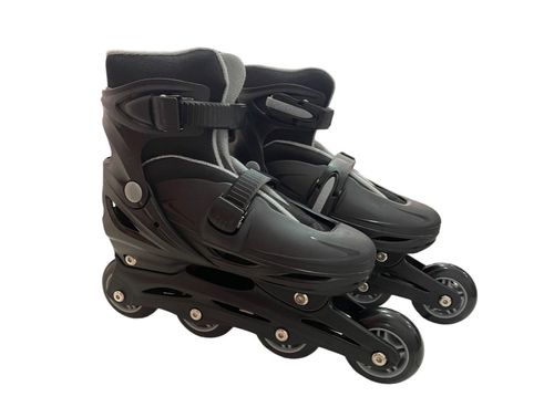 Patins Inline - 36/39 - Com Mochila - Preto TERRACO
