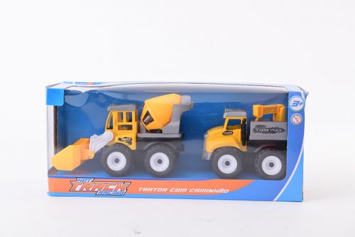 Brinquedo Veiculo -  Trator com Caminhao TERRACO