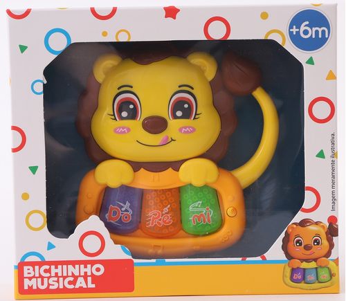 Chocalho Musical - Som e Luzes - Leao TERRACO