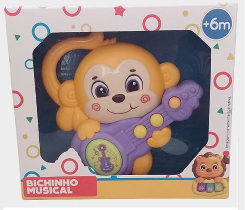 Chocalho Musical - Som e Luzes - Macaco TERRACO