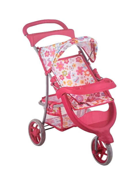 Carrinho de Boneca - Adora Doll Rainbow Rose Snack And Go Stroller TERRACO