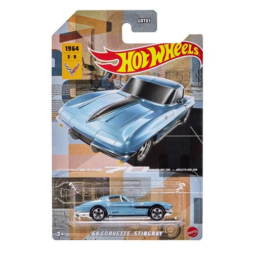 Carrinho - 64 Corvette Stingray - Hot Wheels MATTEL