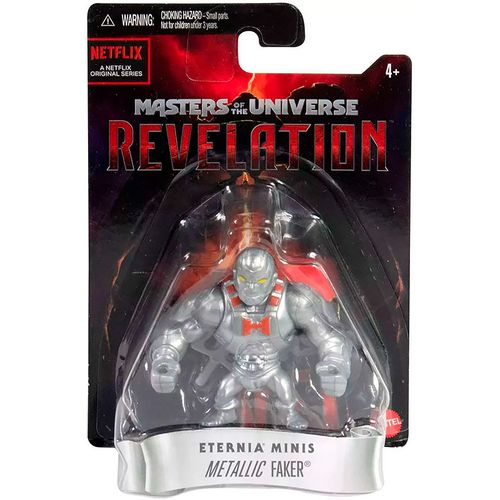 Boneco - Mestre do Universo - Mettalic Faker Mini Figura MATTEL
