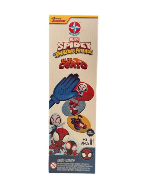 Jogo Tapa Certo - Spiderman ESTRELA