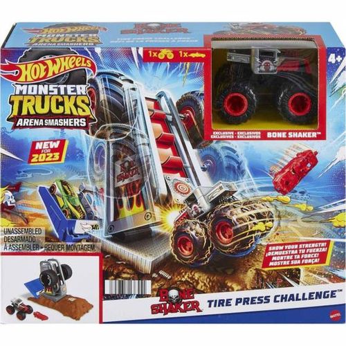 Hot Wheels - Pista Monster Trucks - Bone Shaker MATTEL