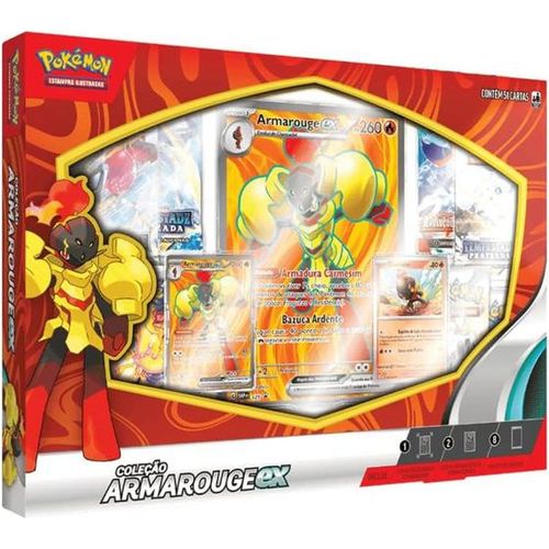 Jogo de Cartas - Pokemon Box Amarouge ex COPAG DA AMAZONIA