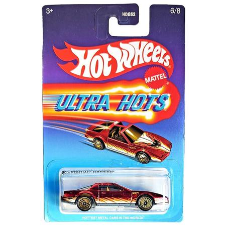 Carrinho - Hot Wheels - Ultra Hots - 80s Pontiac Firebird MATTEL