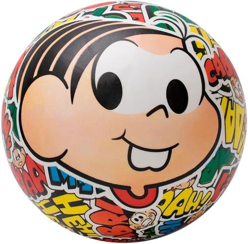 BOLA DE VINIL TURMA DA MONICA ZIPPY TOYS