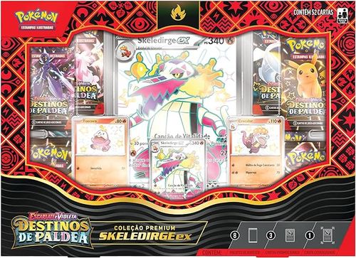 Jogo de Cartas - Pokemon - Skeledirge EX COPAG DA AMAZONIA