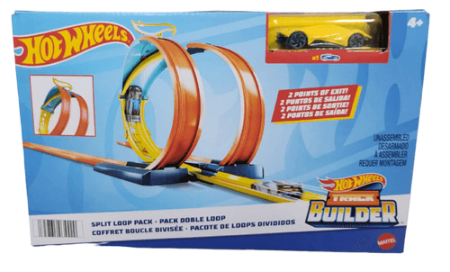 Conjunto de Pista - Hot Wheels Pacote De Loops Divididos MATTEL