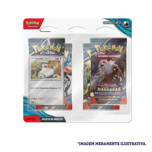 Jogo de Cartas - Snorlax Pokemon  Masacaras do crepusculo COPAG DA AMAZONIA