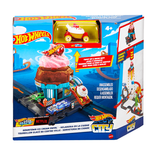 Pista - Hot Wheels City - Sorveteria MATTEL