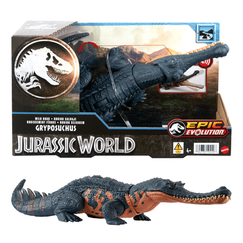Dinossauro - Jurassic World - Rugido Selvagem Gryposuchus MATTEL