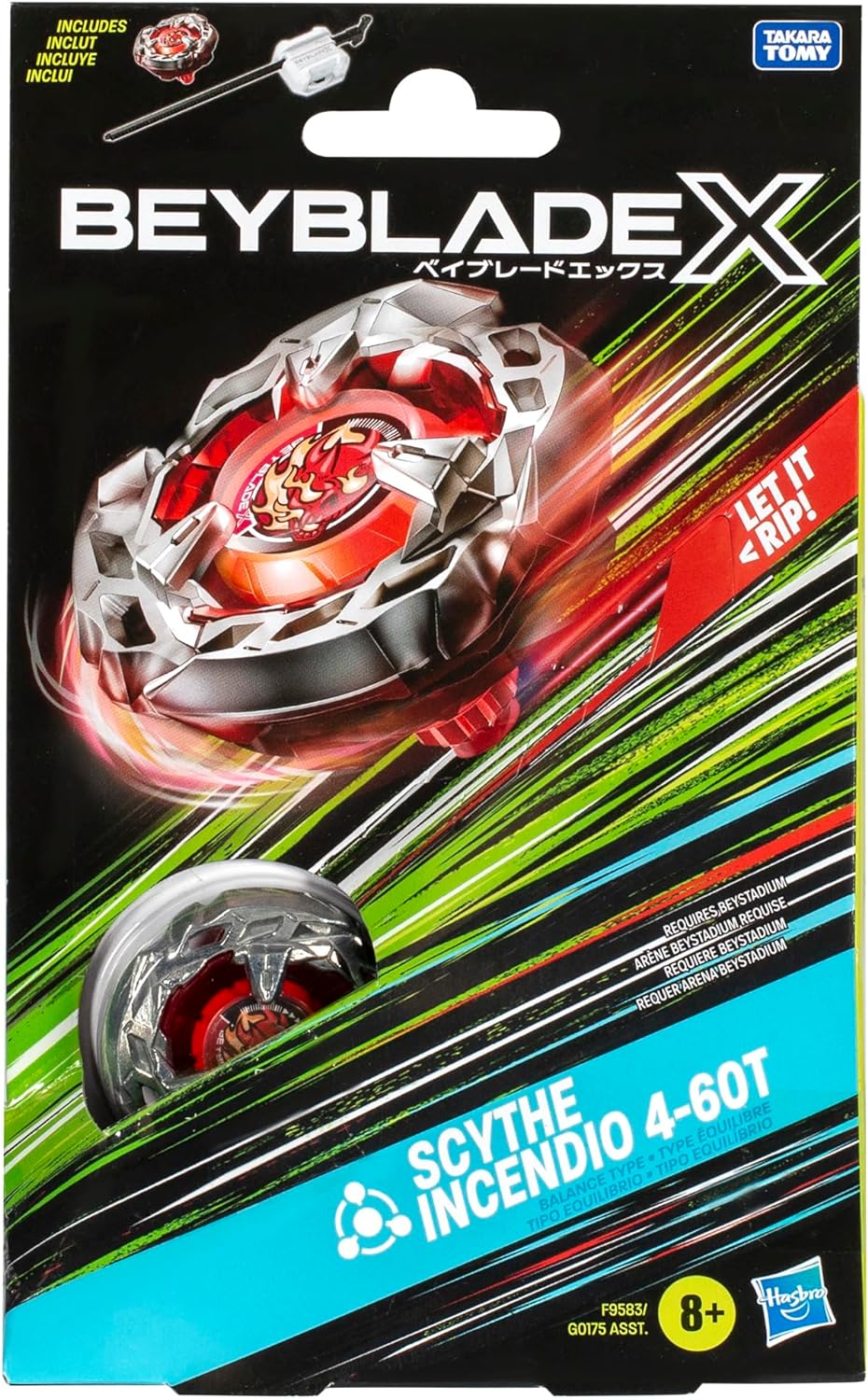 Jogo - Piao Bey BBX Scythe Incendio Balance HASBRO